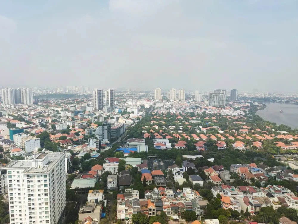 Một góc khu đô thị khu vực TPHCM trước đây. Ảnh: HOÀNG HÙNG