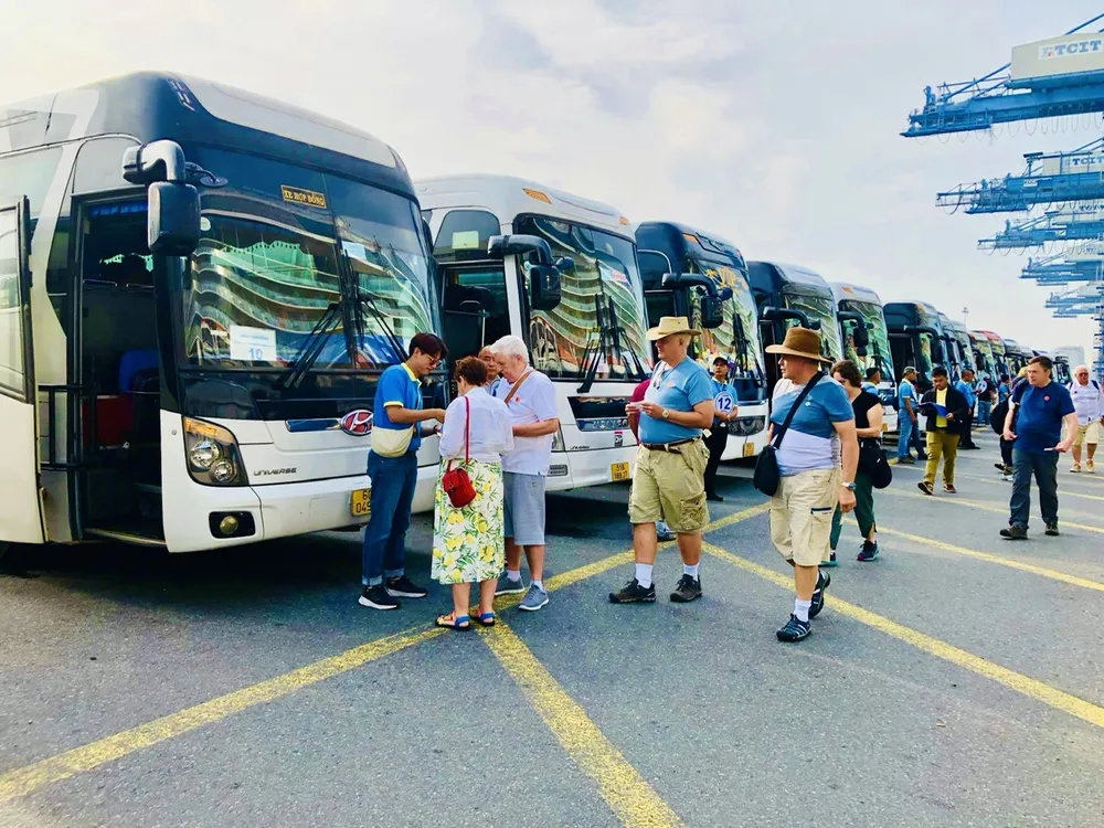 Lữ hành Saigontourist đón đoàn khách tàu biển quốc tế giữa tháng 11-2023 Lữ hành Saigontourist đón đoàn khách tàu biển quốc tế giữa tháng 11-2023