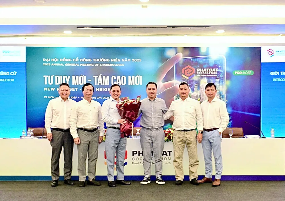 Lãnh đạo Công ty cổ phần phát triển Bất động sản Phát Đạt Lãnh đạo PDR.jpg