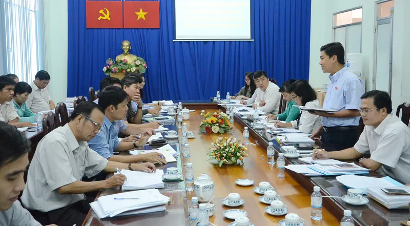 Ban Kinh tế - Ngân sách HĐND TPHCM khảo sát tại huyện Nhà Bè (TPHCM)