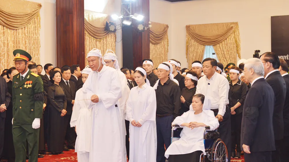 Lễ viếng nguyên Thủ tướng Phan Văn Khải  ​ ảnh 2