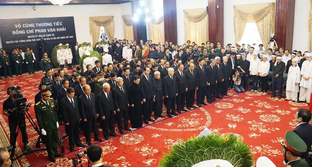 Lễ viếng nguyên Thủ tướng Phan Văn Khải  ​ ảnh 32