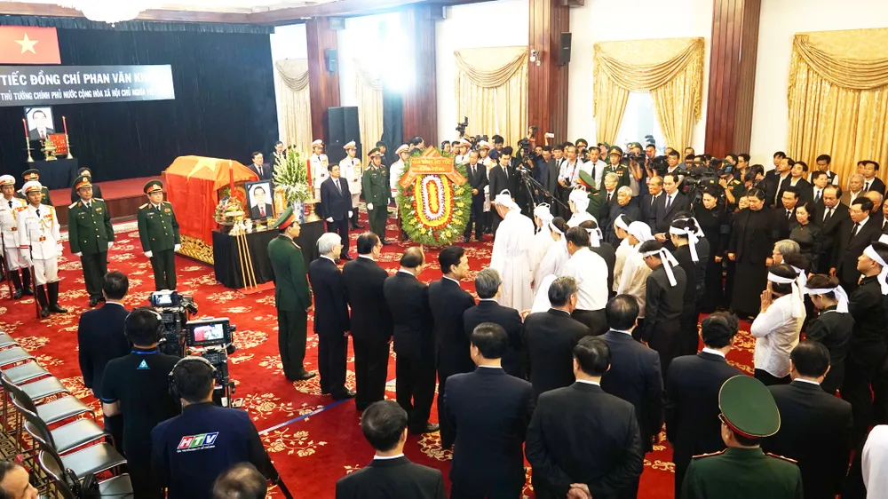 Lễ viếng nguyên Thủ tướng Phan Văn Khải  ​ ảnh 33