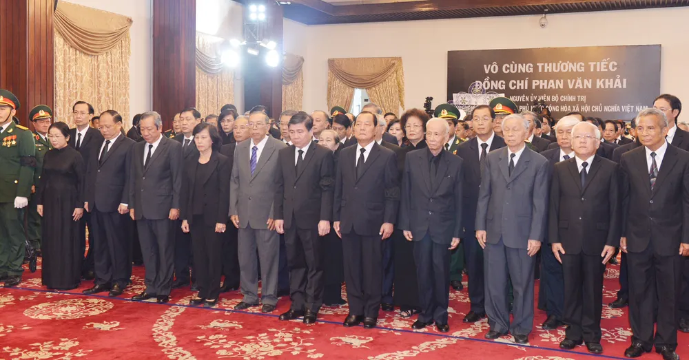 Lễ viếng nguyên Thủ tướng Phan Văn Khải  ​ ảnh 29