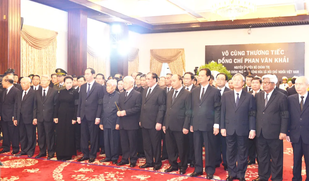 Lễ viếng nguyên Thủ tướng Phan Văn Khải  ​ ảnh 4