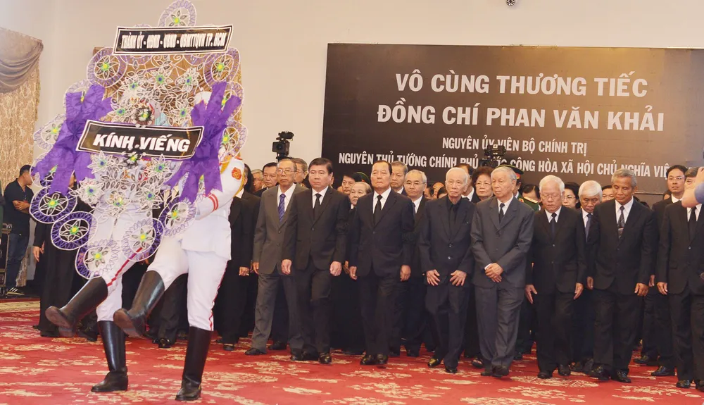 Lễ viếng nguyên Thủ tướng Phan Văn Khải  ​ ảnh 28