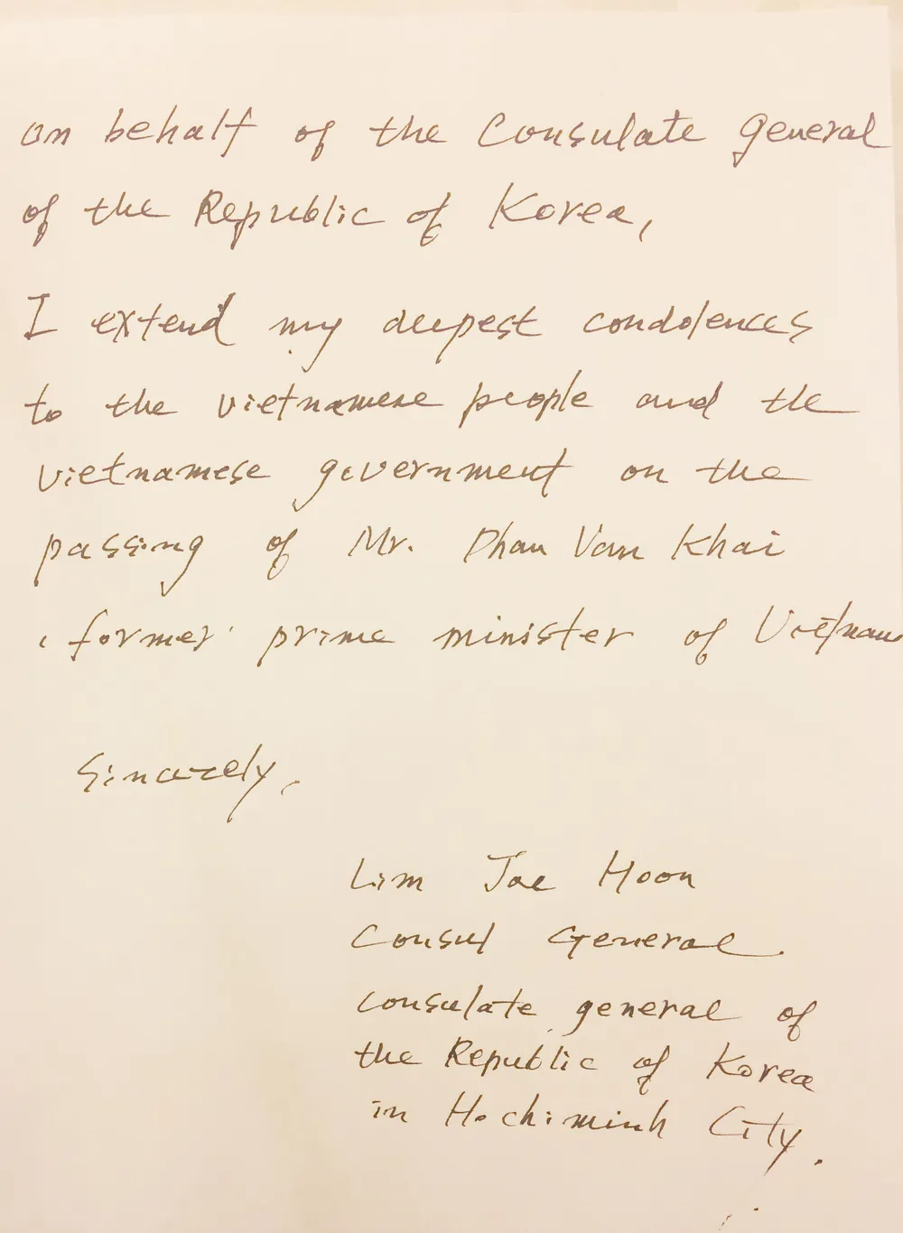 Nhiều đoàn ngoại giao đến viếng nguyên Thủ tướng Phan Văn Khải ảnh 24