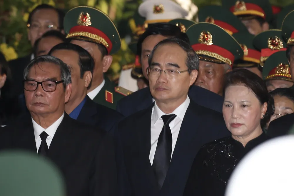 Lễ an táng nguyên Chủ tịch nước Lê Đức Anh  ảnh 4