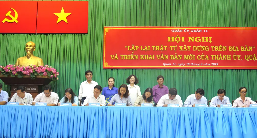 Quý 3-2019, quận 11 “xử” cán bộ sai phạm trong quản lý xây dựng ảnh 1 Quý 3-2019, quận 11 “xử” cán bộ sai phạm trong quản lý xây dựng ảnh 1
