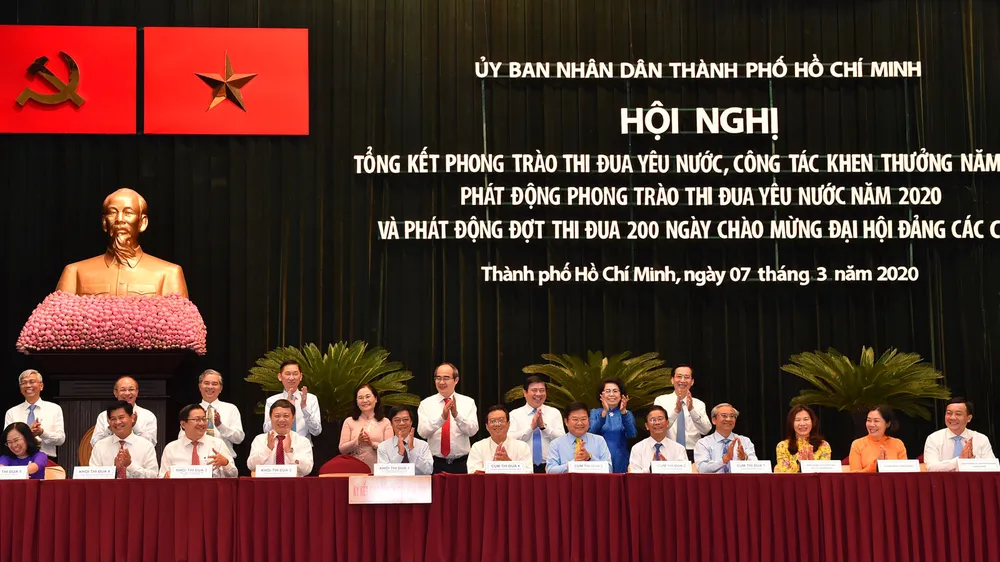 TPHCM phát động đợt thi đua 200 ngày vì TPHCM, vì cả nước ảnh 1