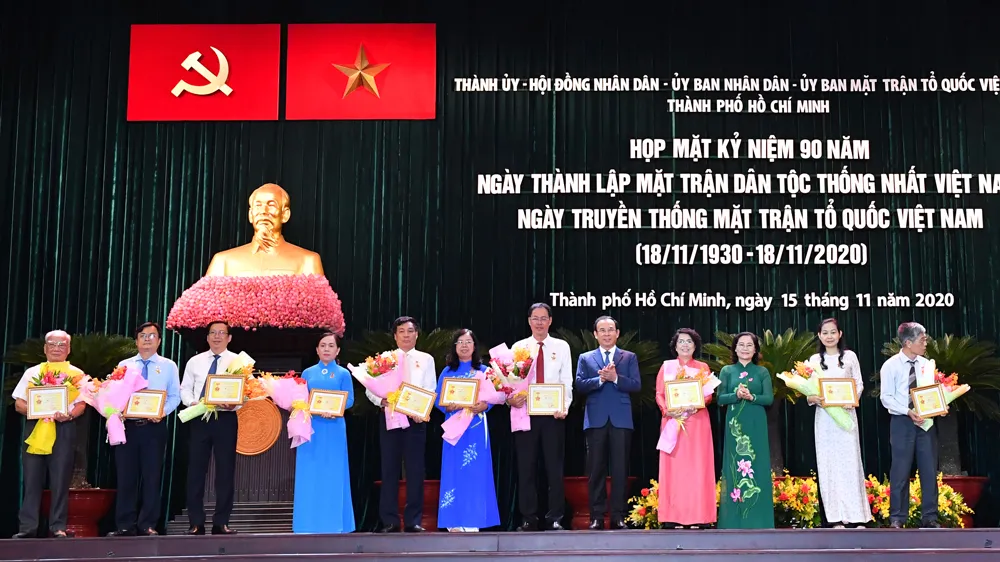 MTTQ Việt Nam TPHCM cần kết nối người giỏi, người tài muốn đóng góp phát triển TPHCM ảnh 3