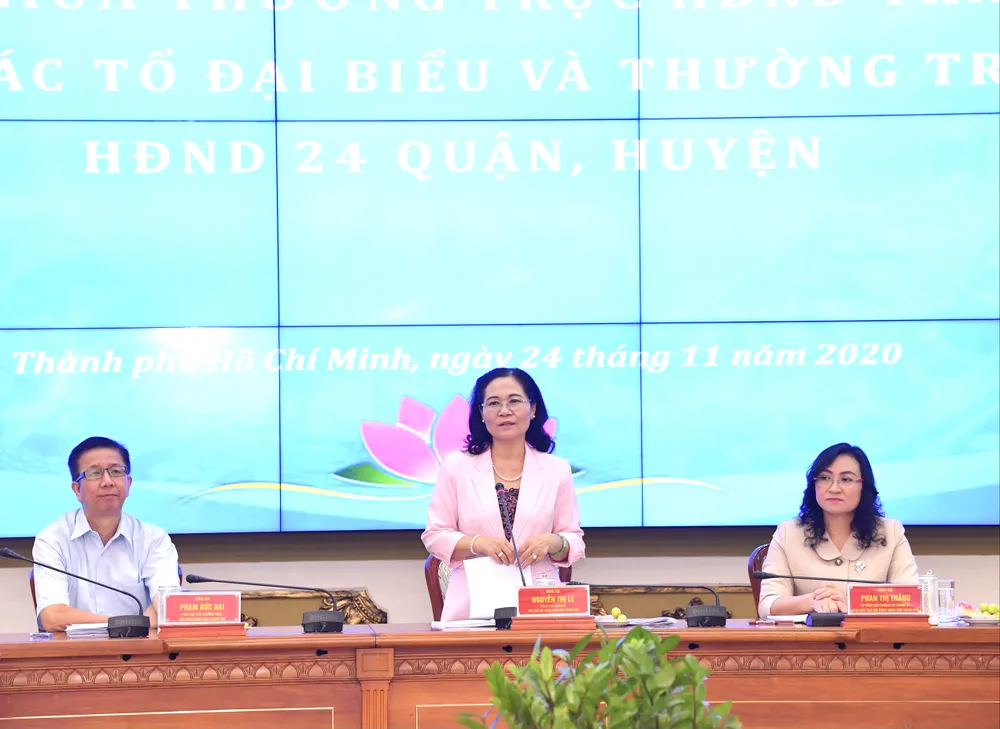 Kỳ họp thứ 23 HĐND TPHCM dự kiến diễn ra từ ngày 7 đến ngày 9-12-2020 ảnh 2 Kỳ họp thứ 23 HĐND TPHCM dự kiến diễn ra từ ngày 7 đến ngày 9-12-2020 ảnh 2