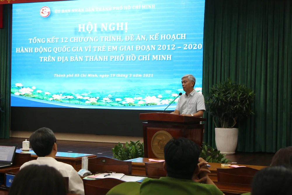 Phó Chủ tịch UBND TPHCM Võ Văn Hoan: Bêu tên người xâm hại trẻ em, dù đó là bất kỳ ai ảnh 5 Phó Chủ tịch UBND TPHCM Võ Văn Hoan: Bêu tên người xâm hại trẻ em, dù đó là bất kỳ ai ảnh 5