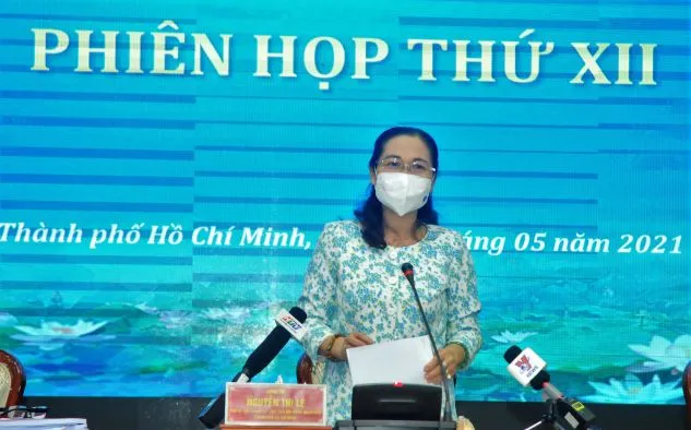 Chủ tịch HĐND TPHCM Nguyễn Thị Lệ: Có phương án bỏ phiếu phù hợp trong bối cảnh phòng chống dịch Covid-19 ảnh 2 Chủ tịch HĐND TPHCM Nguyễn Thị Lệ: Có phương án bỏ phiếu phù hợp trong bối cảnh phòng chống dịch Covid-19 ảnh 2