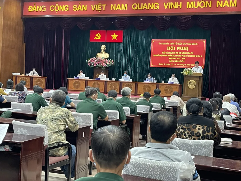 Ứng cử viên HĐND TPHCM cam kết “nói ít, làm nhiều” ảnh 1 Ứng cử viên HĐND TPHCM cam kết “nói ít, làm nhiều” ảnh 1