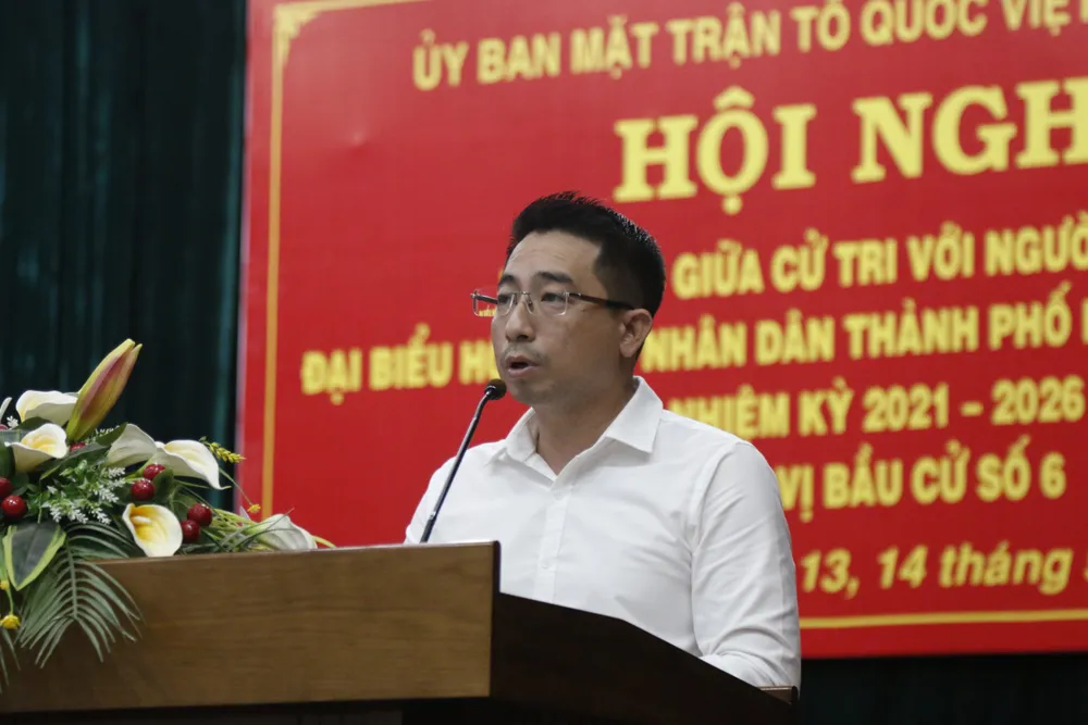 Ứng cử viên HĐND TPHCM cam kết “nói ít, làm nhiều” ảnh 3 Ứng cử viên HĐND TPHCM cam kết “nói ít, làm nhiều” ảnh 3