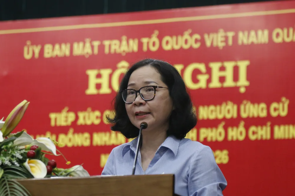Ứng cử viên HĐND TPHCM cam kết “nói ít, làm nhiều” ảnh 5 Ứng cử viên HĐND TPHCM cam kết “nói ít, làm nhiều” ảnh 5