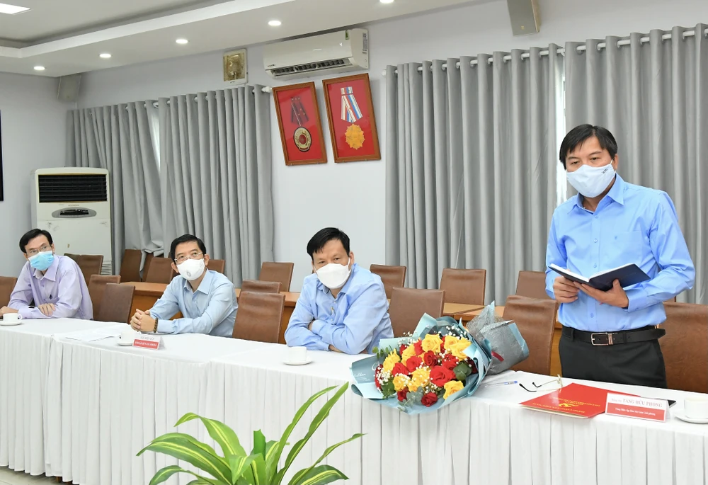 Đồng chí Tăng Hữu Phong giữ chức vụ Tổng Biên tập Báo Sài Gòn Giải Phóng ảnh 1 Đồng chí Tăng Hữu Phong giữ chức vụ Tổng Biên tập Báo Sài Gòn Giải Phóng ảnh 1