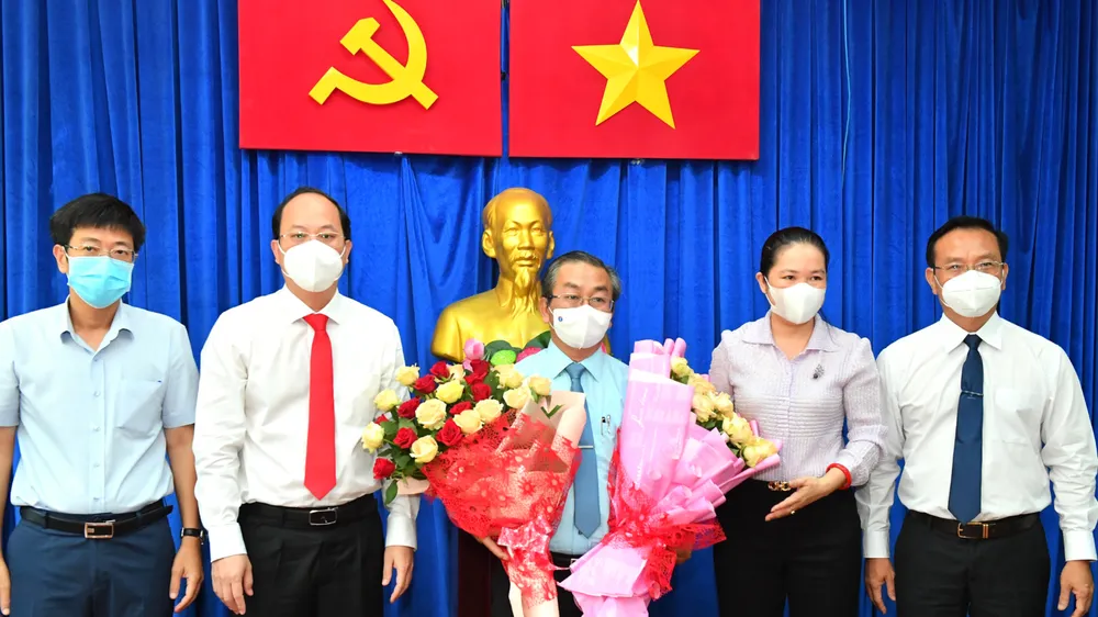 Đồng chí Ngô Thành Tuấn làm Bí thư Đảng ủy Khối Doanh nghiệp TPHCM, đồng chí Võ Ngọc Quốc Thuận làm Bí thư Quận ủy quận 8 ảnh 3