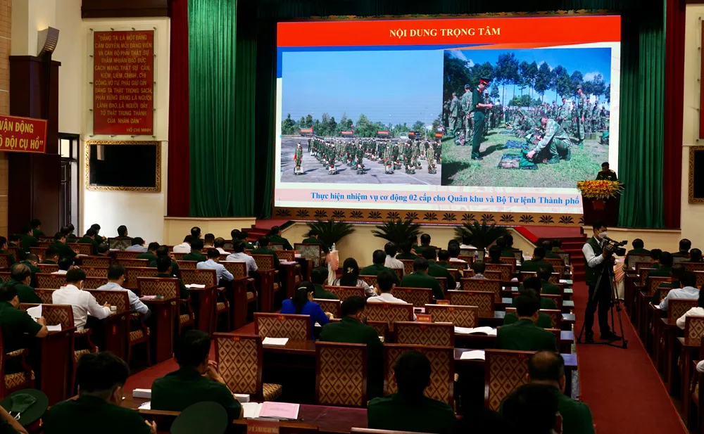 Bộ Tư lệnh TPHCM tổng kết 10 năm nâng cao chất lượng huấn luyện ảnh 1 Bộ Tư lệnh TPHCM tổng kết 10 năm nâng cao chất lượng huấn luyện ảnh 1