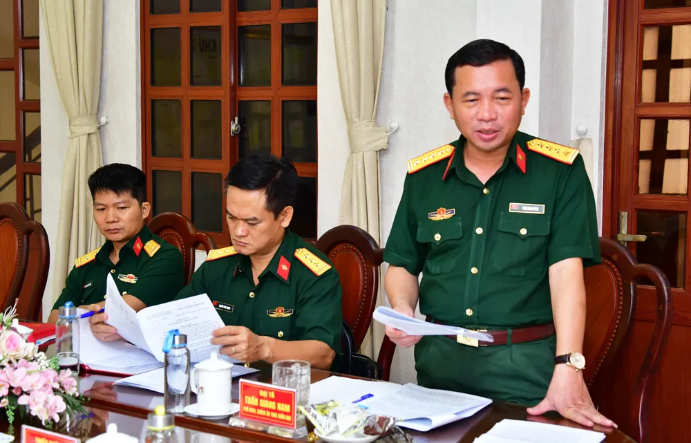 Tòa án Quân sự Quân khu 7 đảm bảo 100% các vụ án xét xử đúng người, đúng tội ảnh 2