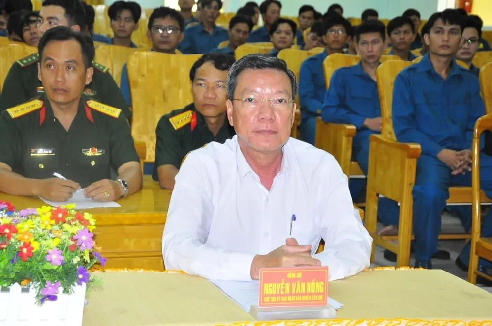 Chủ tịch UBND huyện Cần Giờ Nguyễn Văn Hồng dự lớp tập huấn Chủ tịch UBND huyện Cần Giờ Nguyễn Văn Hồng dự lớp tập huấn