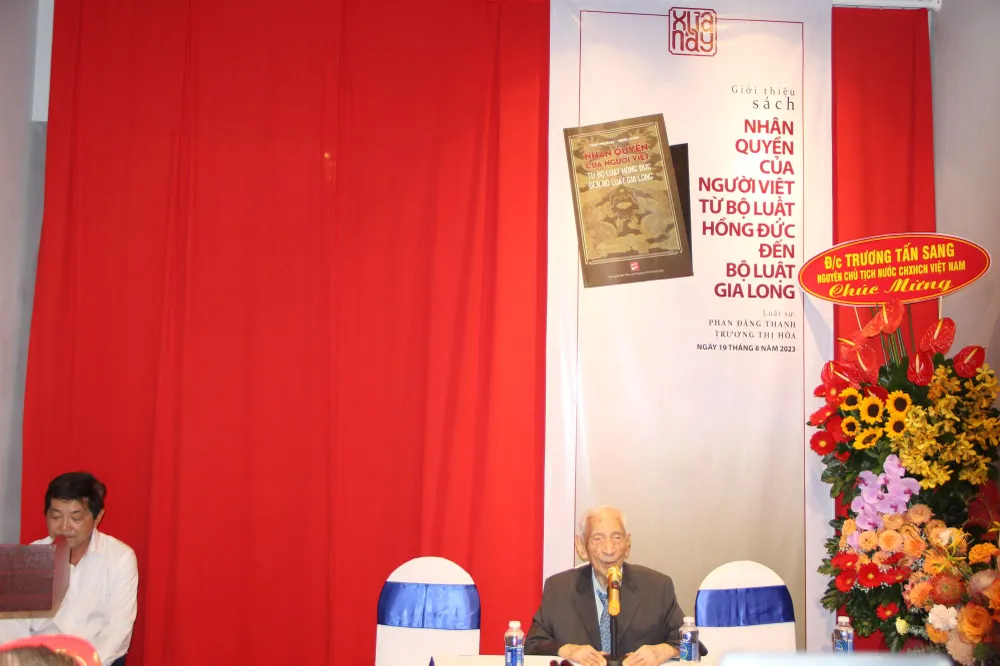 Nhà nghiên cứu Nguyễn Đình Đầu giới thiệu về nội dung sách