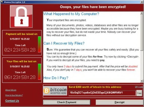 1.900 máy tính của 240 cơ quan, doanh nghiệp Việt nhiễm mã độc WannaCry