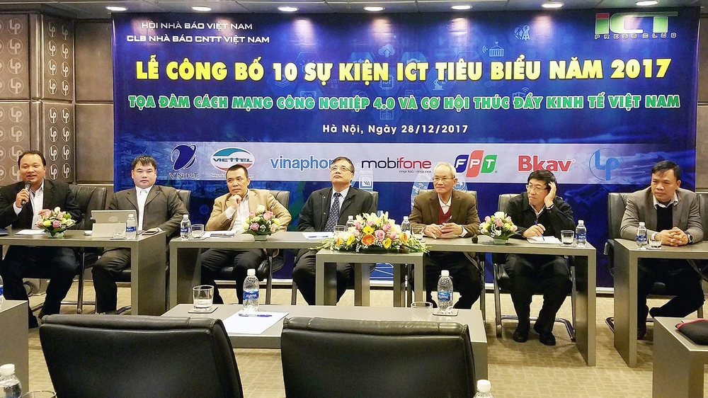 Lễ công bố 10 sự kiện ICT tiêu biểu năm 2017