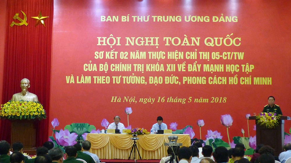 Hội nghị toàn quốc Sơ kết 2 năm thực hiện Chỉ thị 05-CT/TW