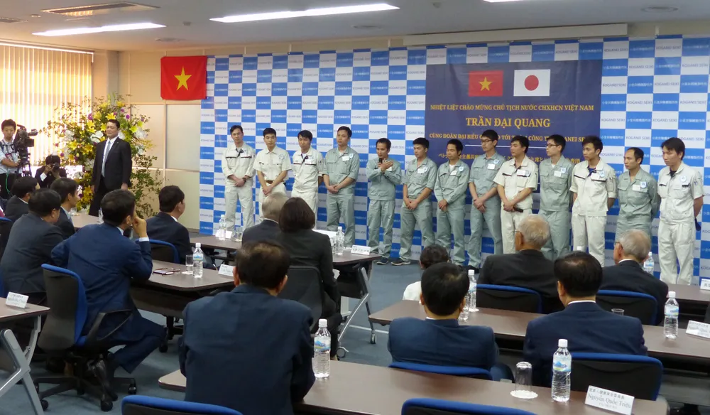 Chủ tịch nước Trần Đại Quang gặp gỡ các kỹ sư Việt Nam làm việc ở Gunma, Nhật Bản ảnh 3