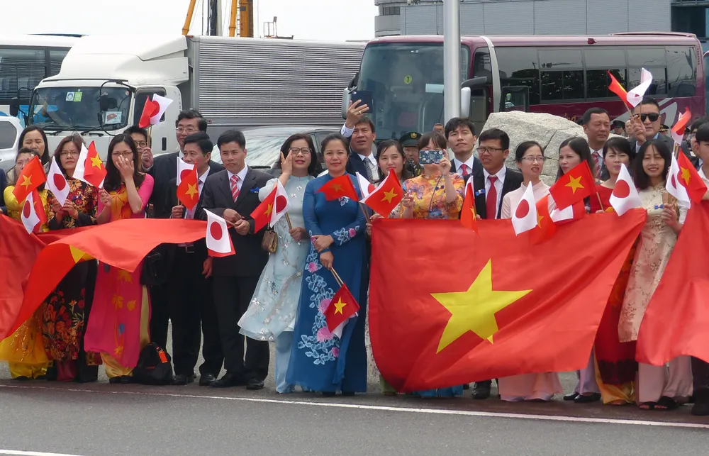 Chủ tịch nước Trần Đại Quang đã đến Tokyo, bắt đầu chuyến thăm cấp Nhà nước Nhật Bản ảnh 3 Chủ tịch nước Trần Đại Quang đã đến Tokyo, bắt đầu chuyến thăm cấp Nhà nước Nhật Bản ảnh 3
