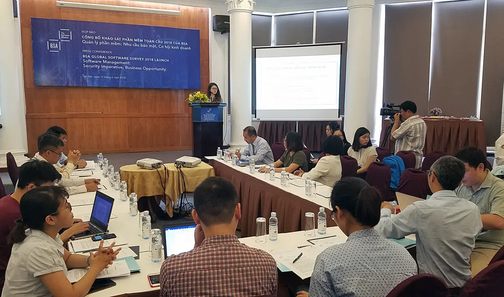 Tỷ lệ phần mềm không bản quyền trong máy tính ở Việt Nam giảm còn 74% ảnh 1