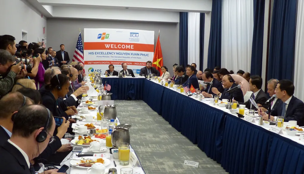Thủ tướng Nguyễn Xuân Phúc gặp gỡ cộng đồng doanh nghiệp Hoa Kỳ ảnh 3