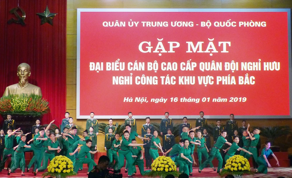 Gặp mặt cán bộ cao cấp quân đội nghỉ hưu, nghỉ công tác khu vực phía Bắc