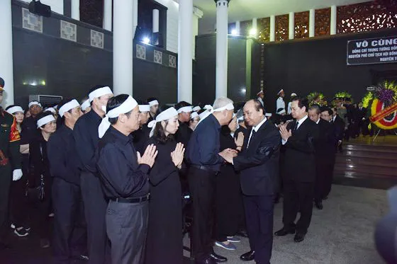  Cử hành trọng thể Lễ tang cấp Nhà nước Trung tướng Đồng Sỹ Nguyên  ảnh 10