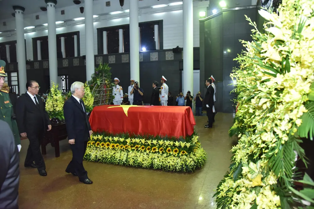  Cử hành trọng thể Lễ tang cấp Nhà nước Trung tướng Đồng Sỹ Nguyên  ảnh 8