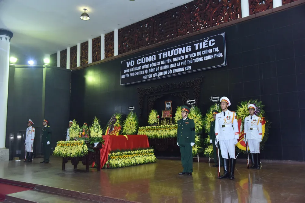  Cử hành trọng thể Lễ tang cấp Nhà nước Trung tướng Đồng Sỹ Nguyên  ảnh 1