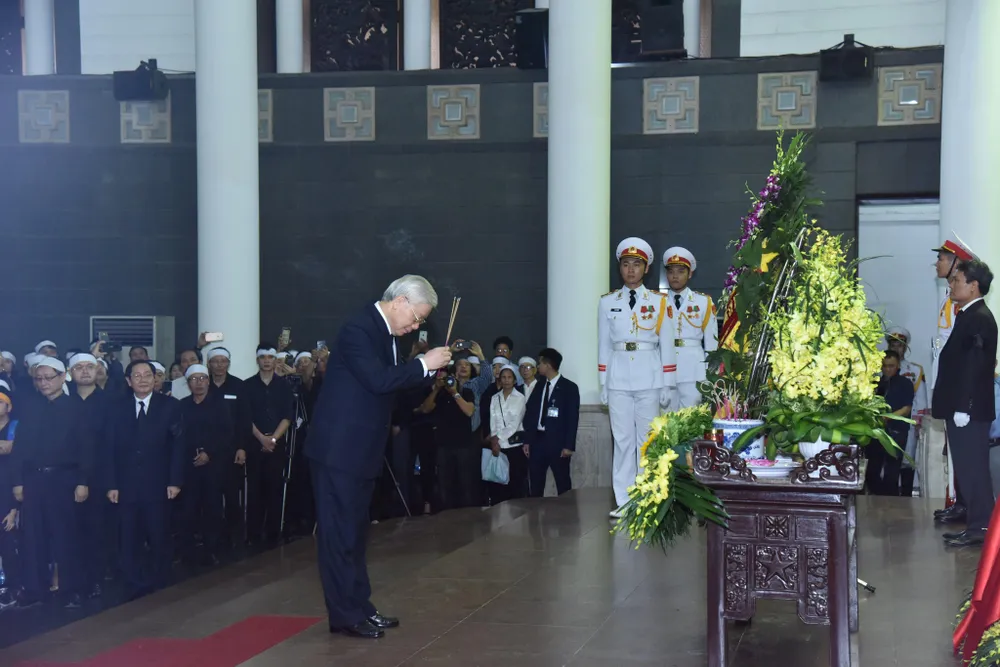  Cử hành trọng thể Lễ tang cấp Nhà nước Trung tướng Đồng Sỹ Nguyên  ảnh 4