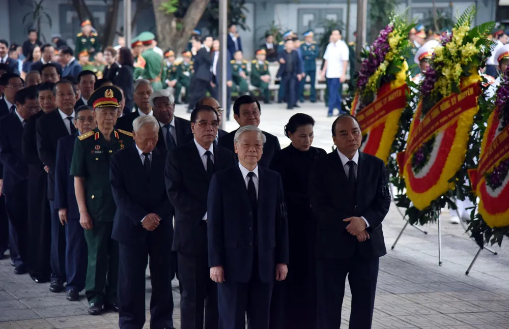  Cử hành trọng thể Lễ tang cấp Nhà nước Trung tướng Đồng Sỹ Nguyên  ảnh 3