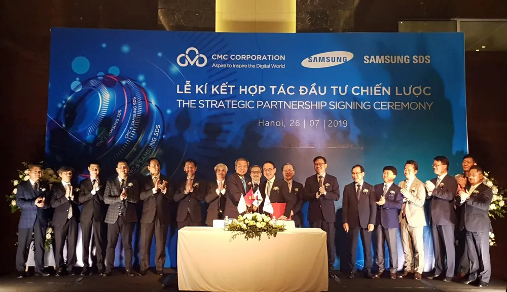 Samsung SDS trở thành đối tác chiến lược, nắm 25% cổ phần CMC ảnh 1 Samsung SDS trở thành đối tác chiến lược, nắm 25% cổ phần CMC ảnh 1