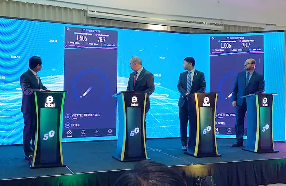 Viettel tiếp tục thử nghiệm 5G tại Peru ảnh 1