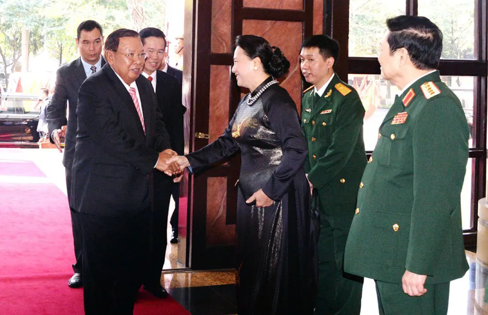 Biểu tượng cao đẹp của tình đoàn kết, liên minh chiến đấu đặc biệt Việt - Lào ảnh 1