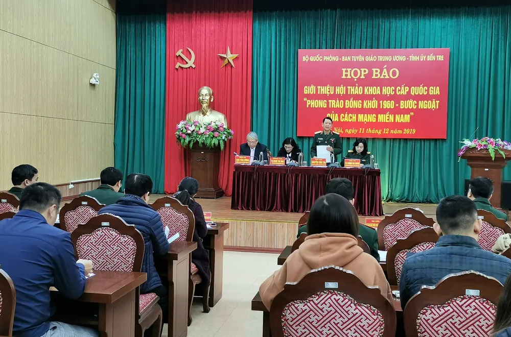 Tổ chức hội thảo khoa học cấp quốc gia về 60 năm phong trào Đồng Khởi ảnh 1