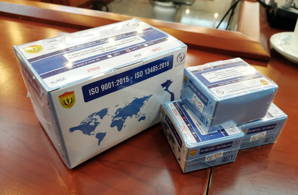 Chính thức cấp phép sản xuất đại trà bộ kít phát hiện nhanh dịch Covid-19 ảnh 1 Chính thức cấp phép sản xuất đại trà bộ kít phát hiện nhanh dịch Covid-19 ảnh 1