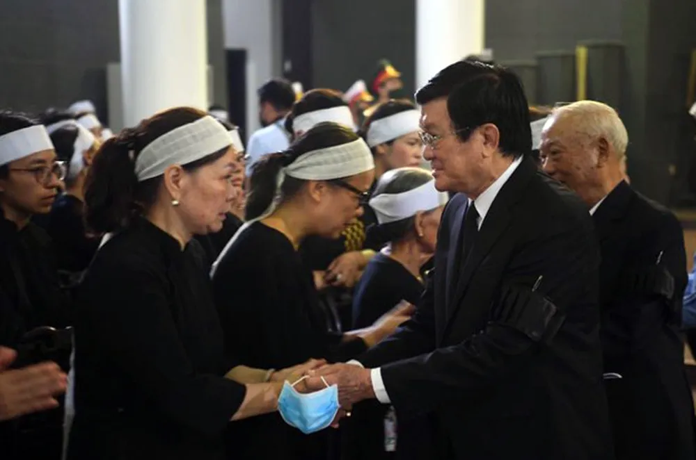 Cử hành trọng thể lễ tang nguyên Phó trưởng Ban Tổ chức Trung ương Nguyễn Đình Hương ảnh 4