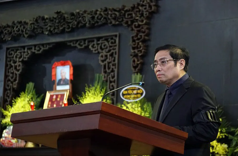 Cử hành trọng thể lễ tang nguyên Phó trưởng Ban Tổ chức Trung ương Nguyễn Đình Hương ảnh 5