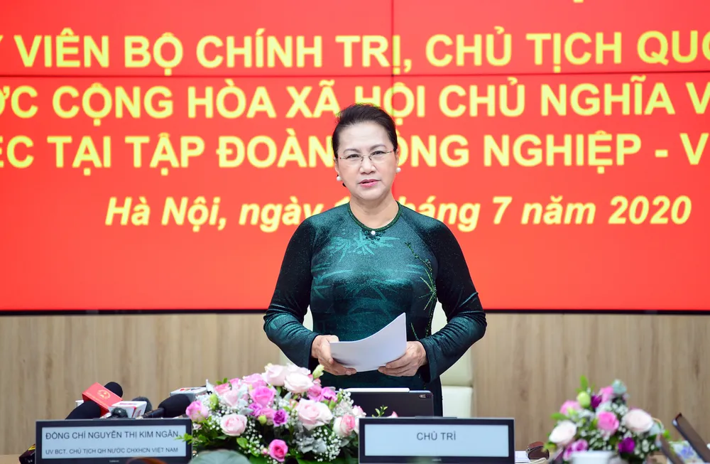 Chủ tịch Quốc hội Nguyễn Thị Kim Ngân yêu cầu Viettel tiếp tục tiên phong kiến tạo cuộc sống số tại Việt Nam ảnh 4