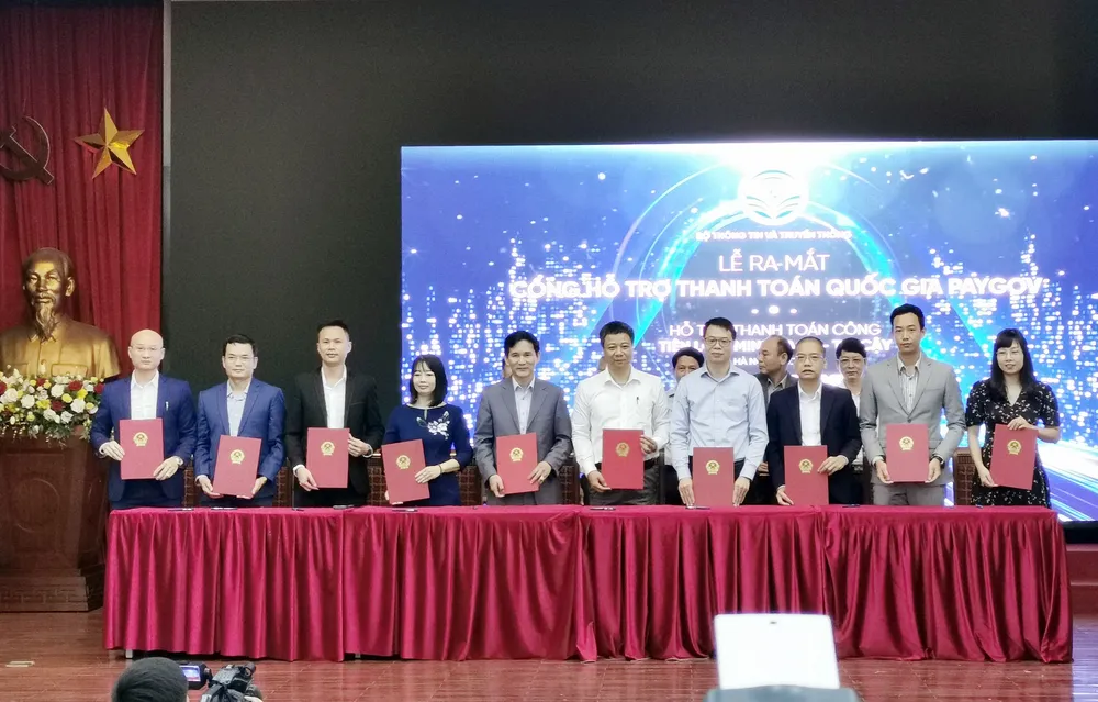Ra mắt Cổng hỗ trợ thanh toán quốc gia PayGov ảnh 2 Ra mắt Cổng hỗ trợ thanh toán quốc gia PayGov ảnh 2