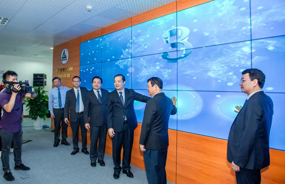 Lào Cai chính thức vận hành Trung tâm điều hành thông minh ảnh 1